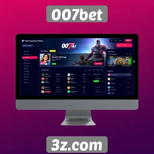 Interface e experiência do usuário no 007bet